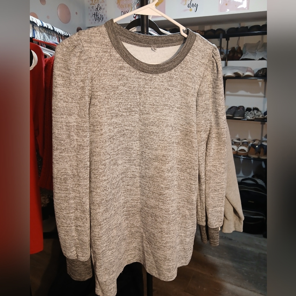 ☀️ 3 For $15 Amazon Heathered Gray Women's Tunic